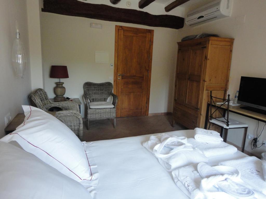 Hotel Rural Cal Torner Adults Only Guiamets Ruang foto